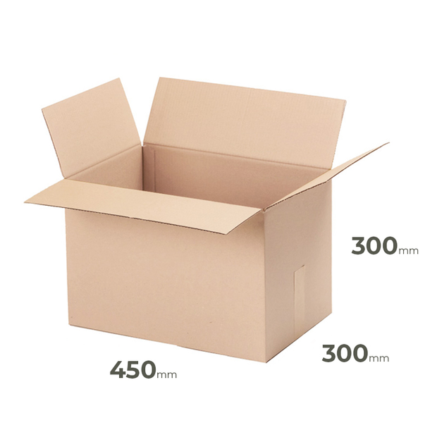 Brauner Klappkarton 450x300x300 mm günstig Online in Österreich kaufen.