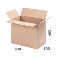 Brauner Klappkarton 500x300x400 mm günstig Online in Österreich kaufen.