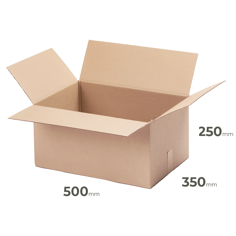 Brauner Klappkarton 500x350x250 mm günstig Online in Österreich kaufen.
