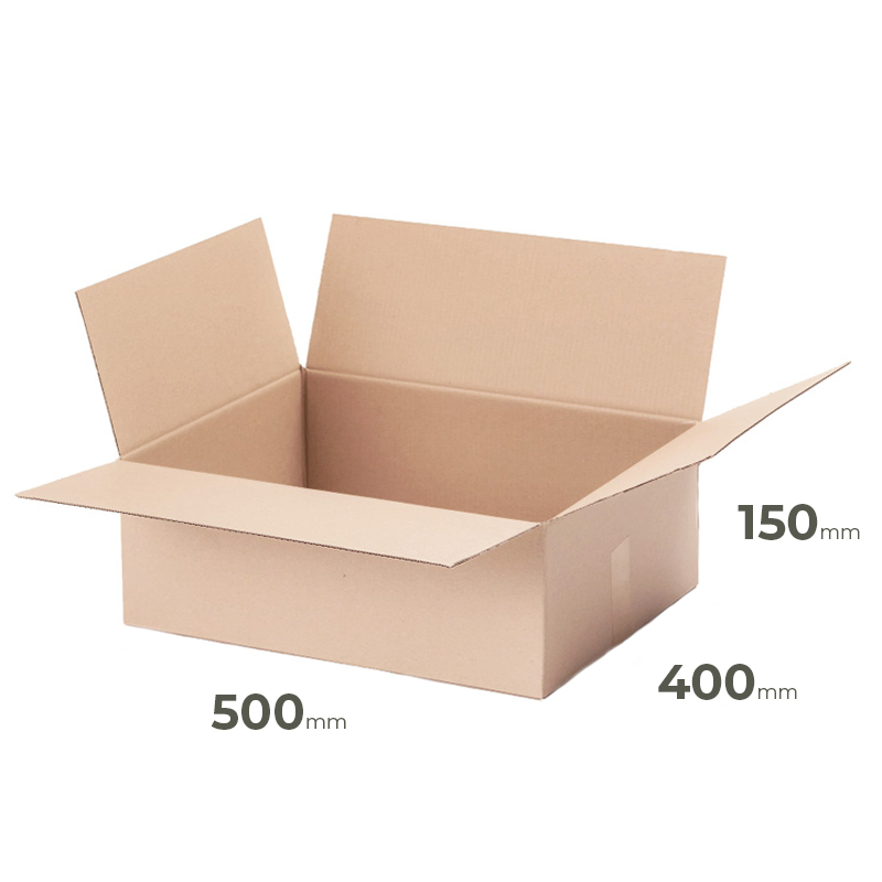 Brauner Klappkarton 500x400x150 mm günstig Online in Österreich kaufen.