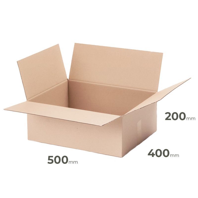 Brauner Klappkarton 500x400x200 mm günstig Online in Österreich kaufen.