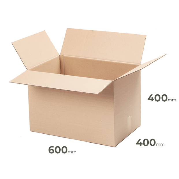 Brauner Klappkarton 600x400x400 mm günstig Online in Österreich kaufen.