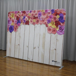 Displaywand Textil 250cm mit Reißverschluss