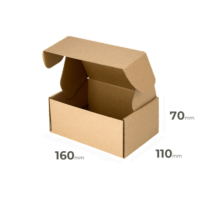 Faltschachtel braun160x110x70 Set von 20 Stk online günstig kaufen