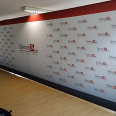 Textile Displaywand 600cm bedruckt