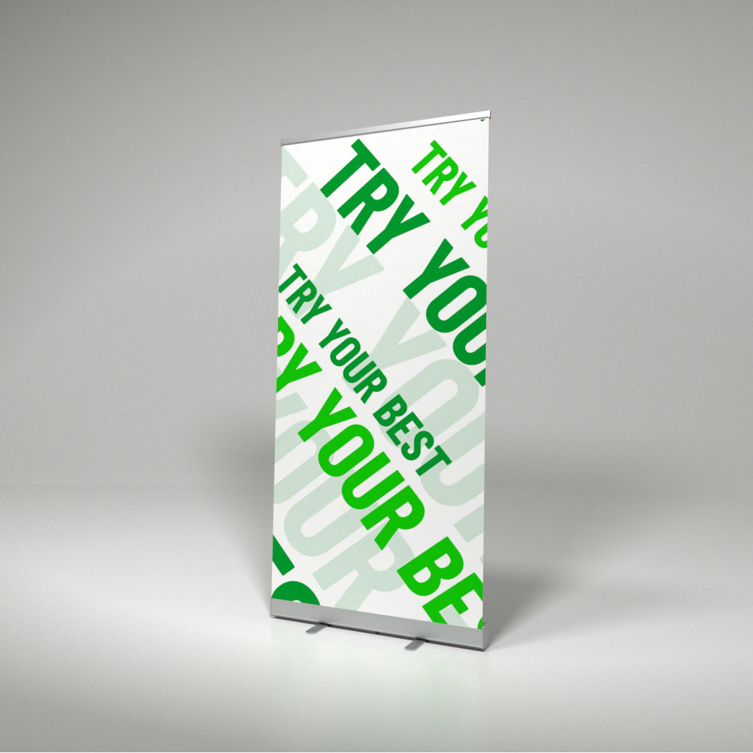 Roll-up Premium einseitig 85, 100 und 150 cm Breite
