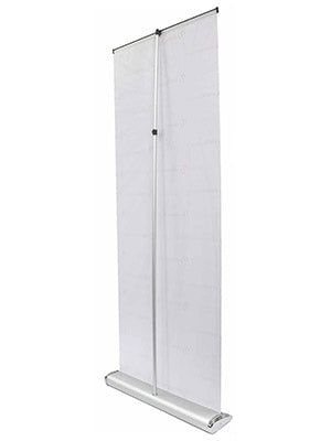 Rollup Rollbanner Tropfen Form Deluxe Variante Alu