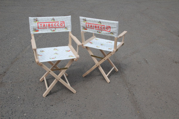 Regiestuhl mit Branding