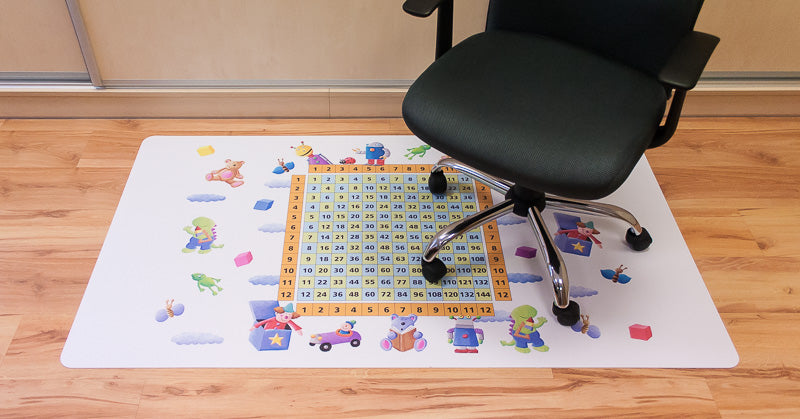 Bodenschutzmatte Kinderzimmer personalisiert