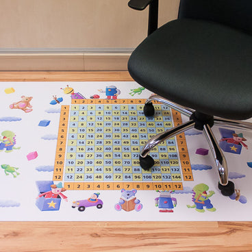 Bodenschutzmatte Kinderzimmer personalisiert