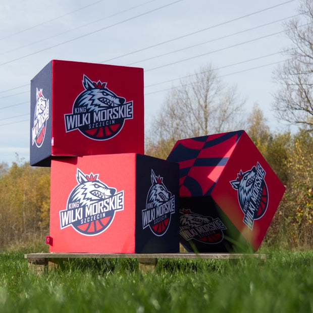 Sitzwürfel 50x50 mit Branding