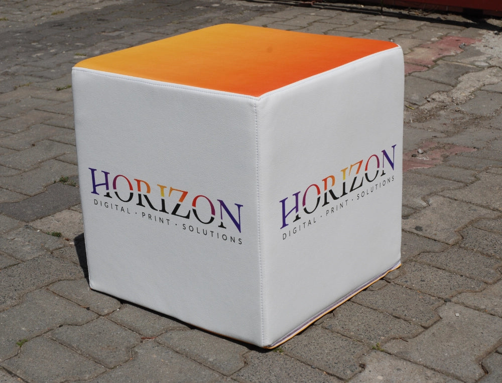 Werbewürfel 40x40 mit Logo