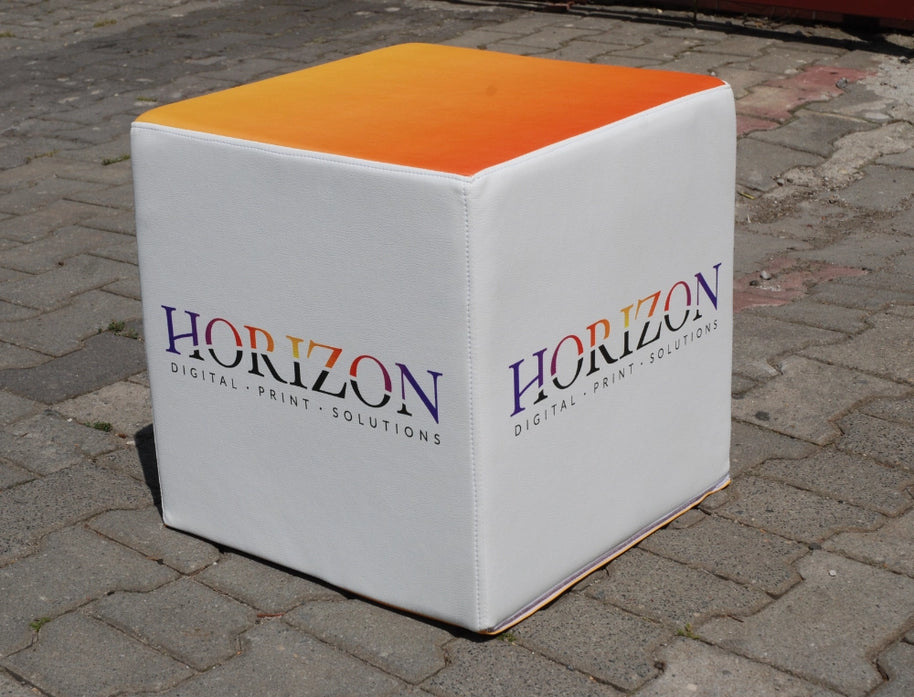 Werbewürfel 40x40 mit Logo
