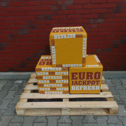 Sitzwürfel 40x40 mit Logodruck