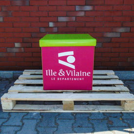 Logo Würfel faltbar