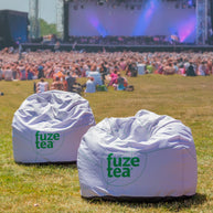 Runder Sitzsack bedruckt