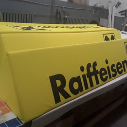 Softbanden bedruckt für Raiffeisenbank