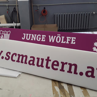 Fußball Softbanden bedrucken Österreich