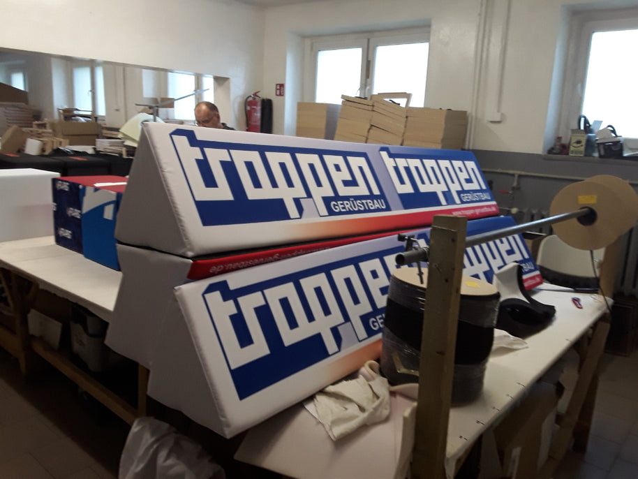 Schaumstoffbanden bedruckt