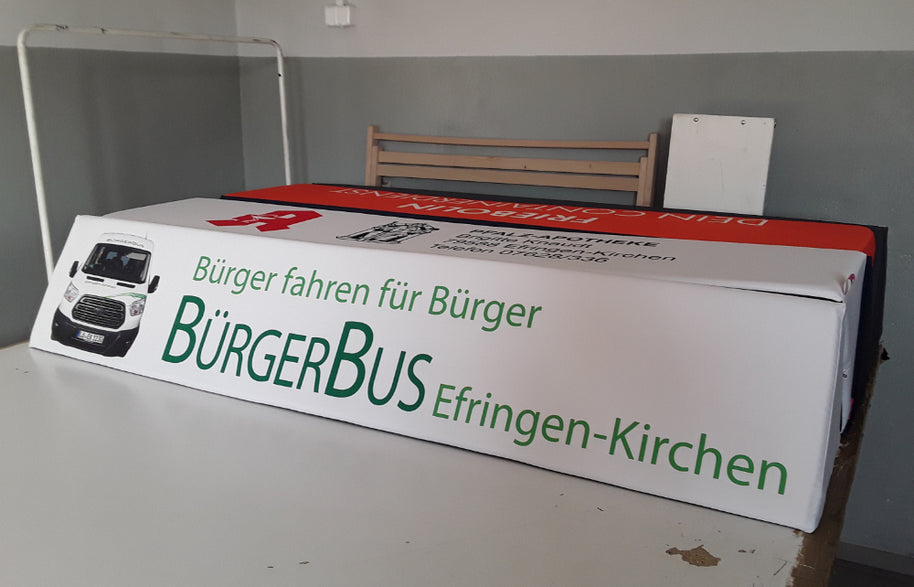 Schaumstoffbanden für Fußballplatz