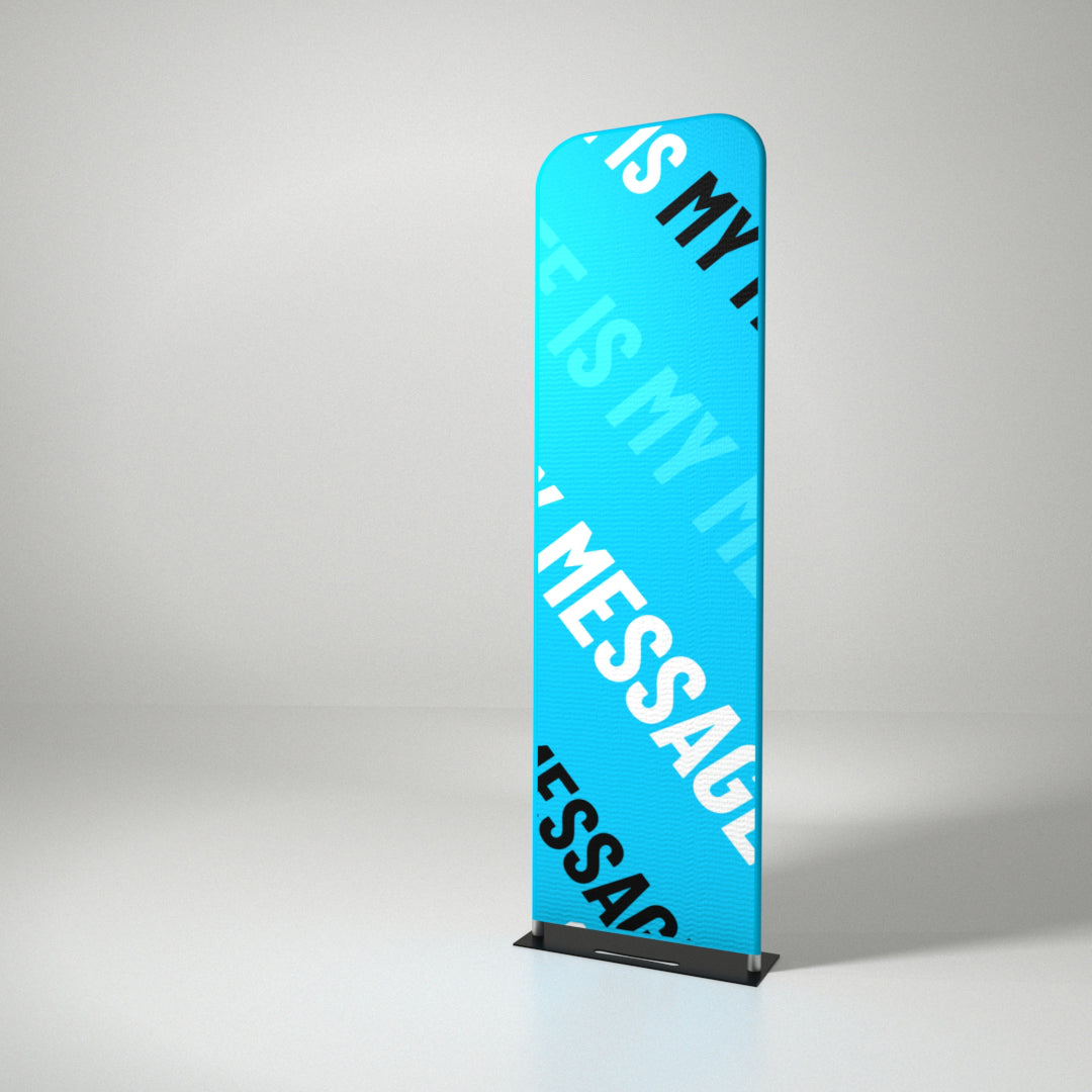 Textiler Werbebanner für Indoor Werbung POS online bestellen 60cm Breite