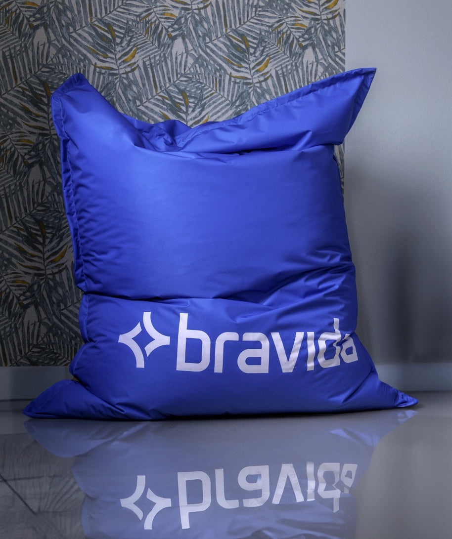 Event Sitzsack rechteckig XL mit Logo bedruckt