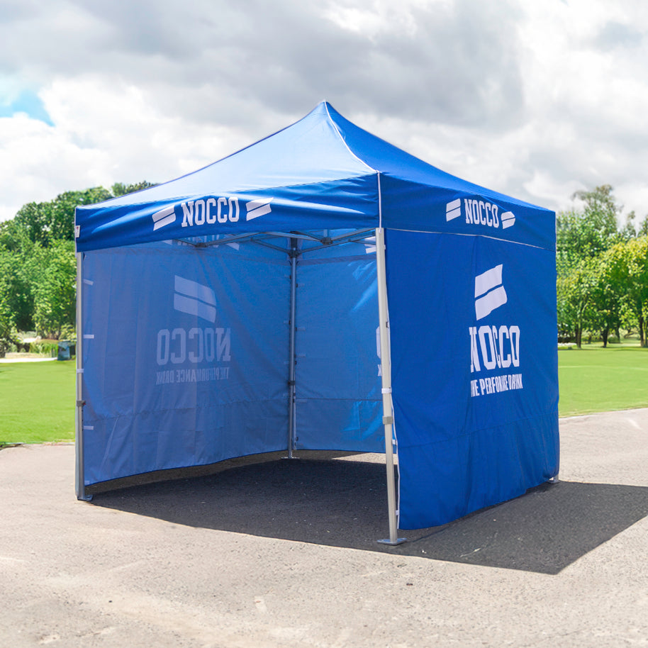 Individuell bedrucktes Faltzelt 3x3m wasserdicht und rostfrei