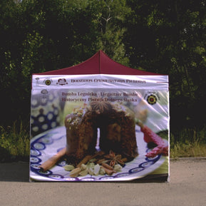 Logozelt 3x3 mit Fotodruck