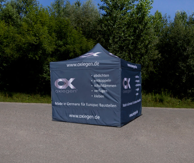 Werbepavillon mit Logodruck