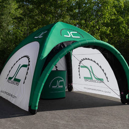 Luftdichtes Zelt 4x4 mit Branding