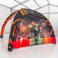 Aufblasbares Event Zelt 4x4 personalisiert