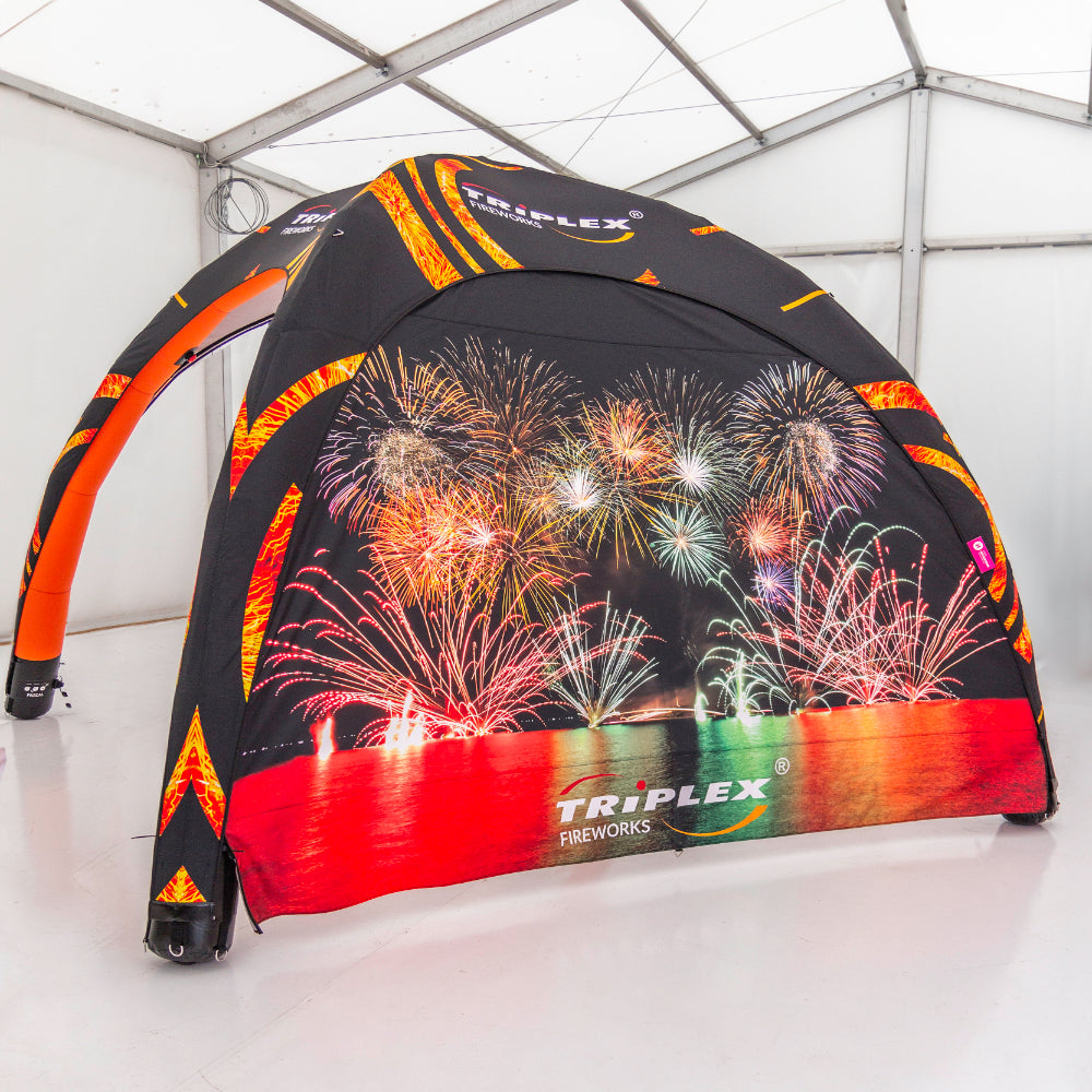 Aufblasbares Event Zelt 4x4 personalisiert