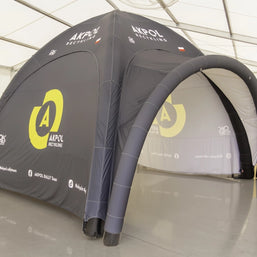 Event Zelt luftdicht 5x5 mit Vordach