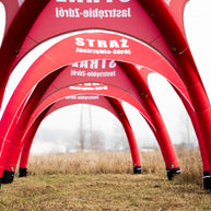 Aufblasbares Eventzelt 6x6 mit Logodruck