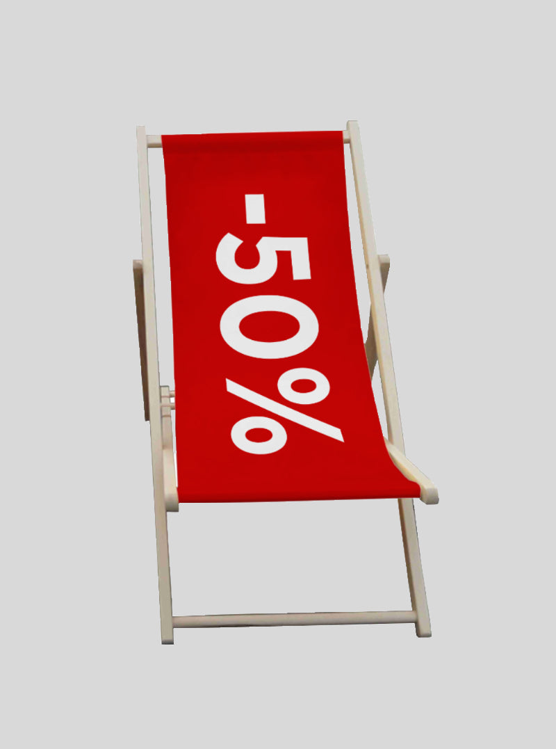 Liegestuhl SALE Logo