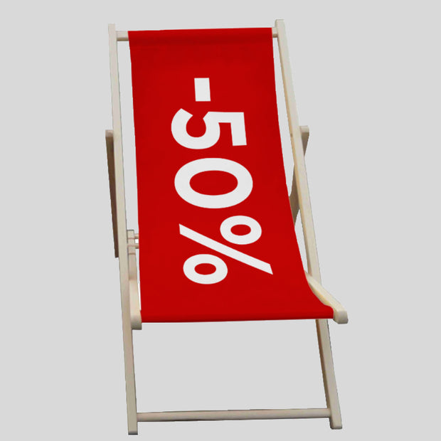 Liegestuhl SALE Logo