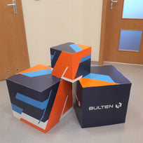 Würfel aus Karton bedrucken