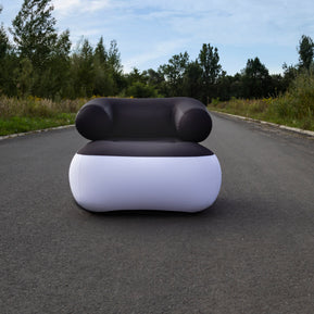 aufblasbarer Sessel mit Aufdruck