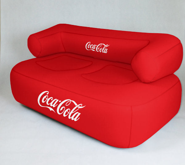 Aufblasbares Sofa mit Branding