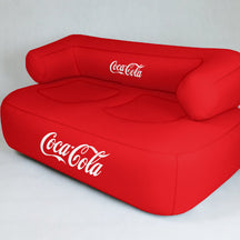 Aufblasbares Sofa mit Branding