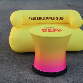 Event Sofa mit Logodruck