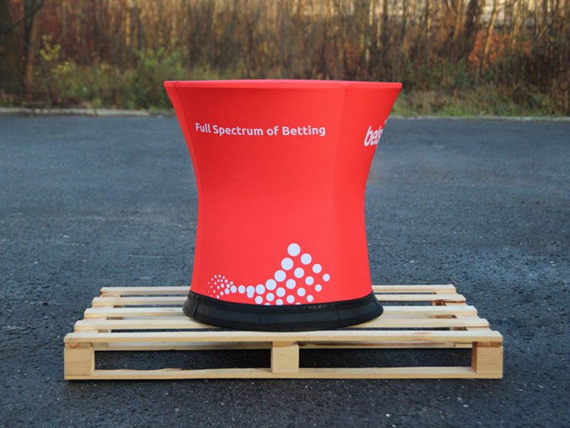 Aufblasbarer Catering Tisch mit Logodruck