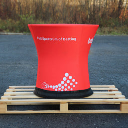 Aufblasbarer Catering Tisch mit Logodruck