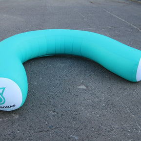 Aufblasbare Sitzschlange mit Branding