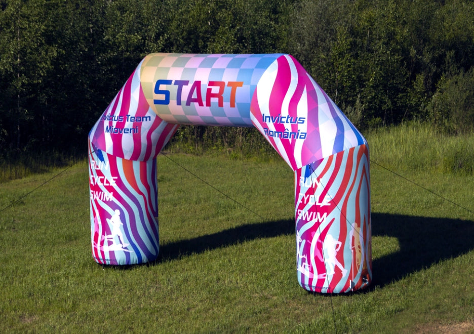 Event Torbogen aufblasbar bedruckt