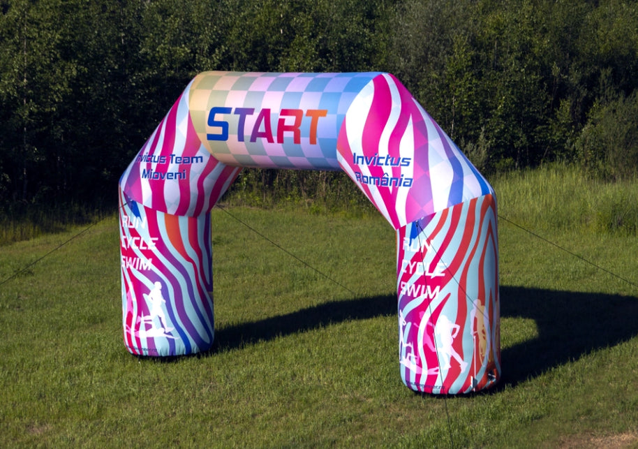Event Torbogen aufblasbar bedruckt