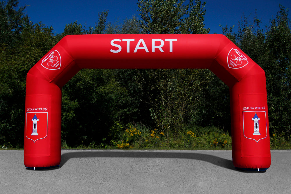 Startbogen Logo bedruckt