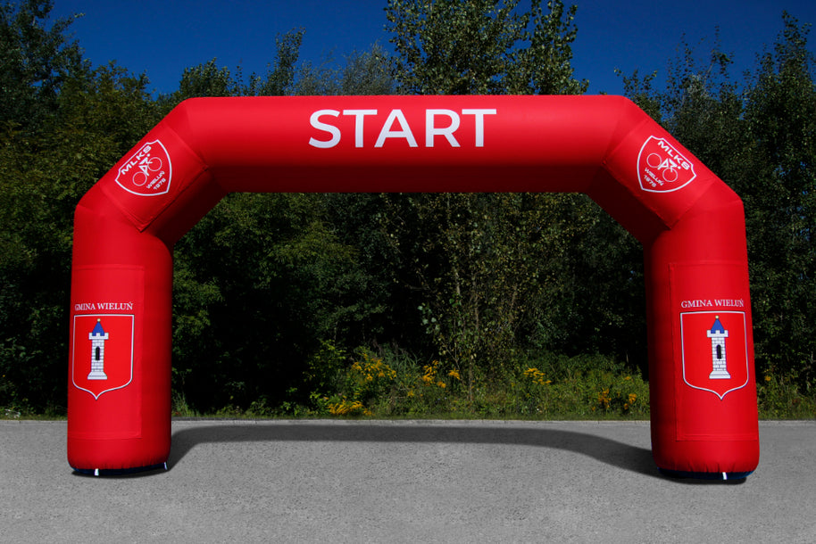 Startbogen Logo bedruckt