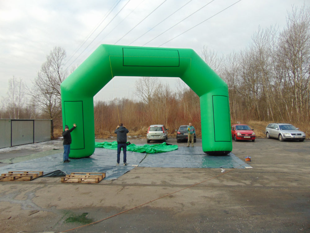 Startbogen mit Banner PVC