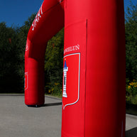 Startbogen mit Banner